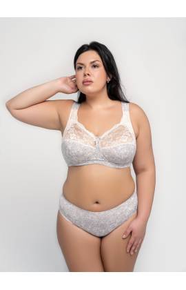 Бюстгальтер хлопок с мягкой чашкой ValmirA 1101 ROZE без косточек (Синий меланж)