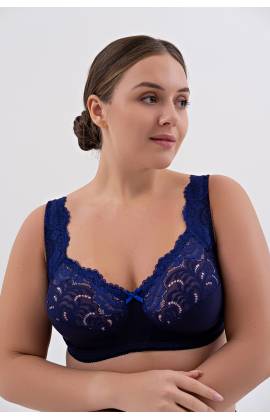 Бюстгальтер с мягкой чашкой ValmirA 1113 Lauren на косточках (Синий сапфир)