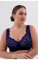 Бюстгальтер с мягкой чашкой ValmirA 1113 Lauren на косточках (Синий сапфир)