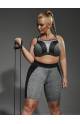 Бюстгальтер спортивный Kris Line BALANCE SILVER Sportbra (Серый)