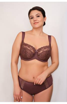 Бюстгальтер с широкой лямкой ValmirA 1146 GERDA на косточках (Ирландский Кофе)