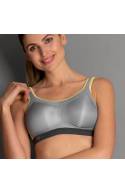 Бюстгальтер спортивный ANITA Momentum Sport Bra 5529 без косточек (Серый)