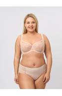 Бюстгальтер кружевной RIVALINA 594859 Soft Full cup на косточках (Бежевый)