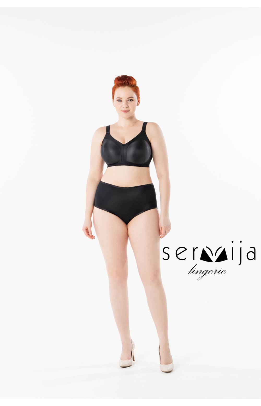 Бюстгальтер с молдированной чашкой Sermija 18019 Soft molding без косточек (Черный)