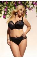 Бюстгальтер чашка на поролоне Kris Line Stella semi soft (Черный)